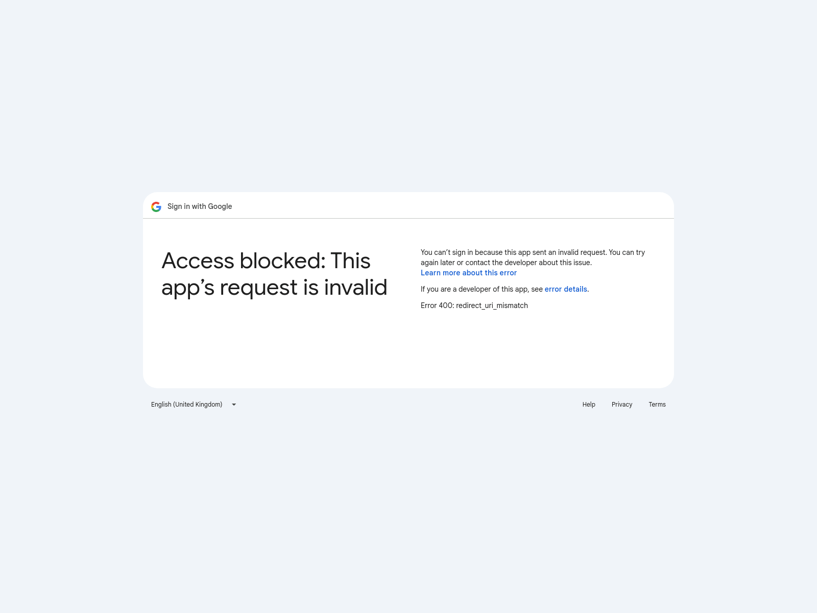 screenshot of the reported site