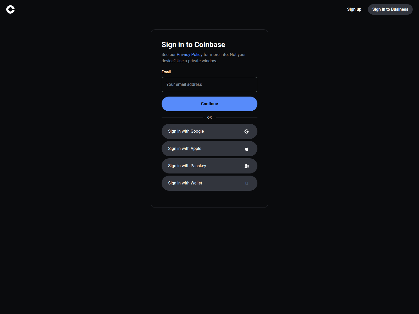 screenshot of the reported site