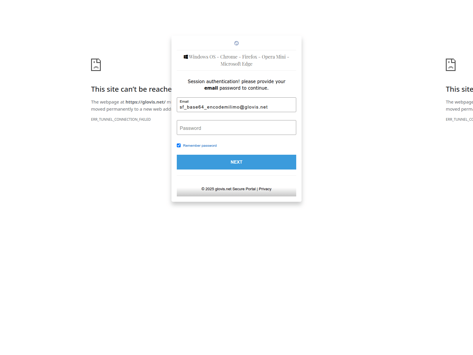 Screenshot of https://ivhh5.genarcade.biz.id/#MMsf_base64_encodemilimo@glovis.net