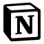 Logo for Notion